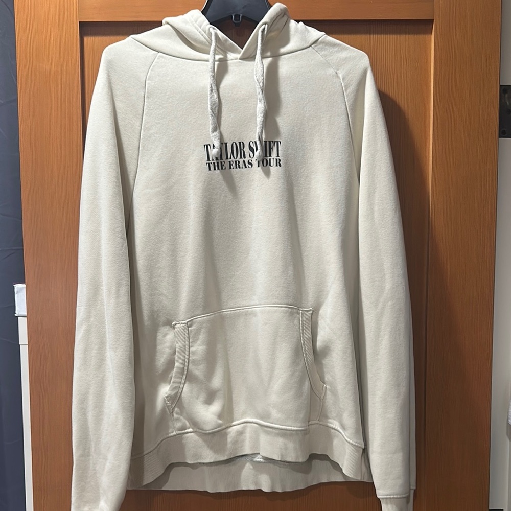 Taylor Swift Cream Hoodie - The Eras Tour